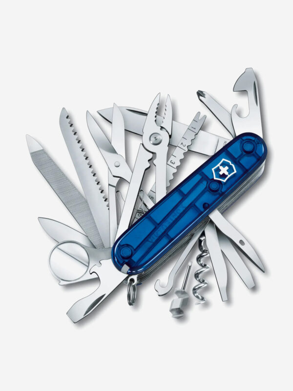 Нож складной Victorinox SwissChamp, 91 мм, 33 функции, Синий