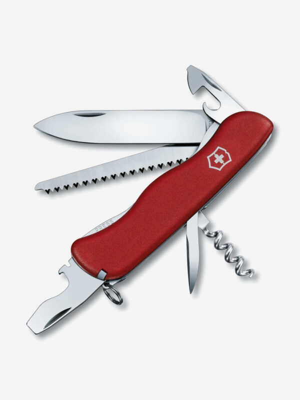 Нож складной Victorinox Forester, 111 мм, 12 функций, Красный