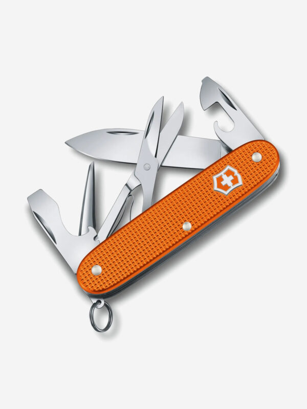 Нож складной Victorinox Pioneer X Alox LE 2021, 93 мм, 9 функций, Оранжевый