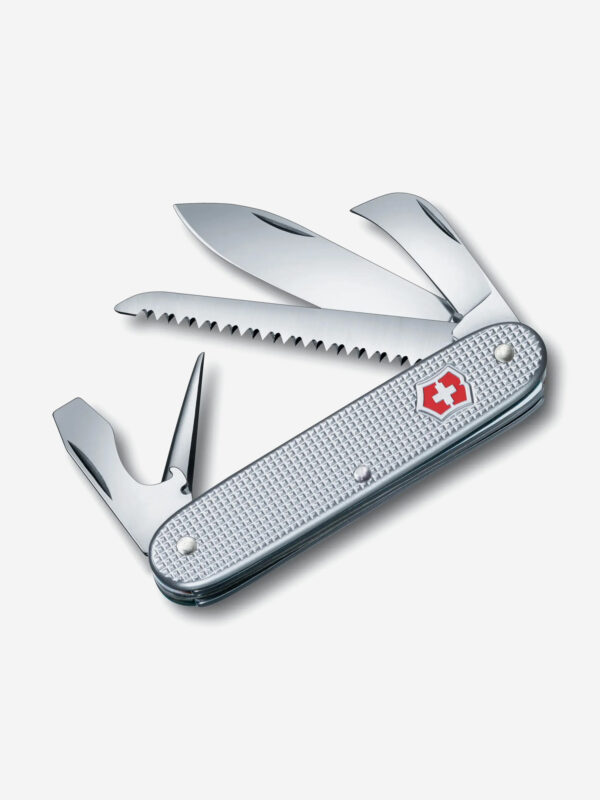 Нож складной Victorinox Pioneer, 93 мм, 7 функций, Серебряный