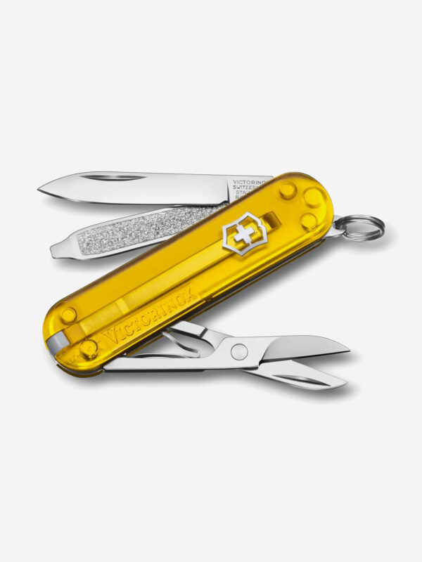 Нож складной Victorinox Classic SD Colors, 58 мм, 7 функций, Желтый