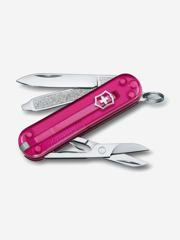 Нож складной Victorinox Classic SD Colors, 58 мм, 7 функций, Розовый