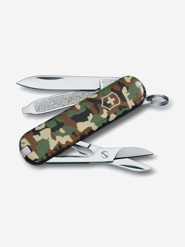 Нож складной Victorinox Classic SD, 58 мм, 7 функций, Зеленый