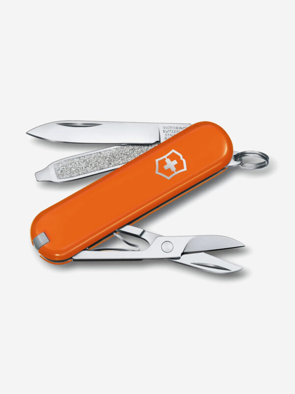 Нож складной Victorinox Classic SD Colors, 58 мм, 7 функций, Оранжевый