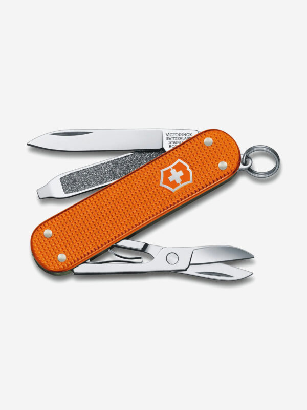 Нож складной Victorinox Classic Alox LE 2021, 58 мм, 5 функций, Оранжевый
