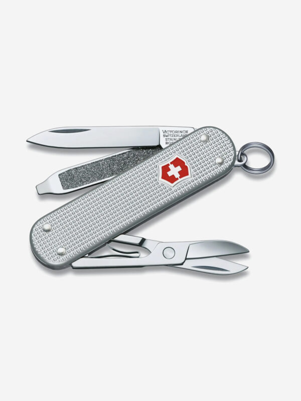 Нож складной Victorinox Classic Alox, 58 мм, 5 функций, Серебряный
