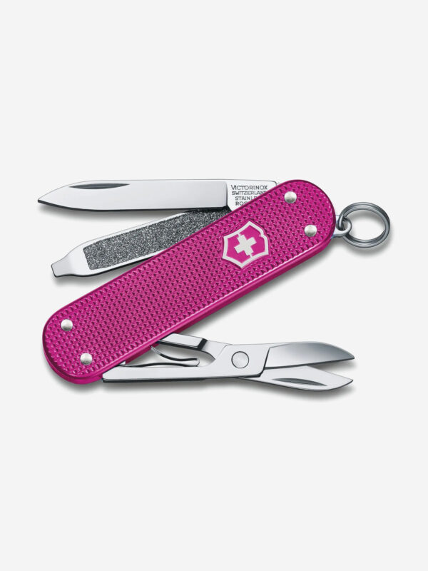 Нож складной Victorinox Classic SD Alox Colors, 58 мм, 5 функций, Розовый