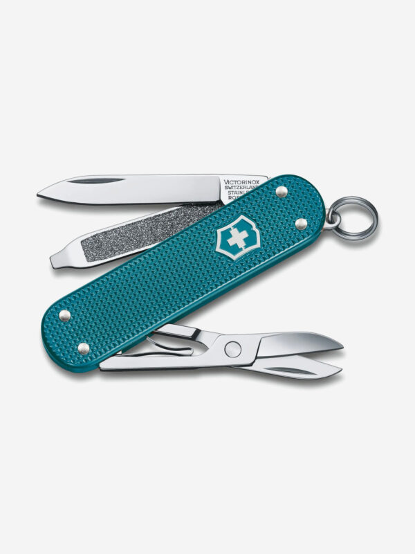 Нож складной Victorinox Classic SD Alox Colors, 58 мм, 5 функций, Зеленый