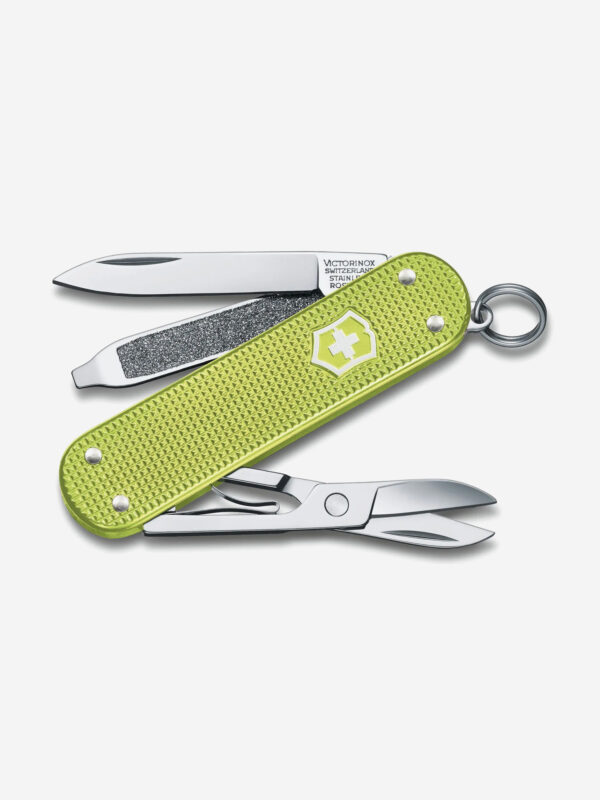 Нож складной Victorinox Classic SD Alox Colors, 58 мм, 5 функций, Зеленый