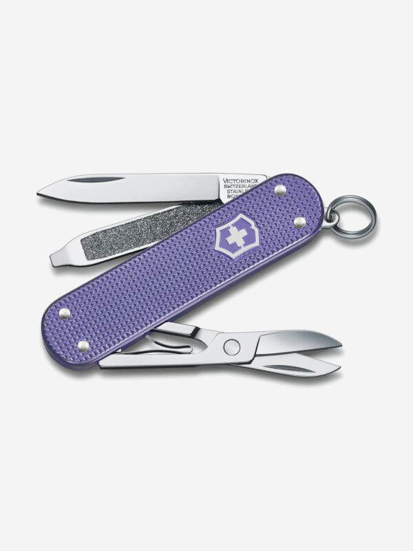 Нож складной Victorinox Classic SD Alox Colors, 58 мм, 5 функций, Фиолетовый