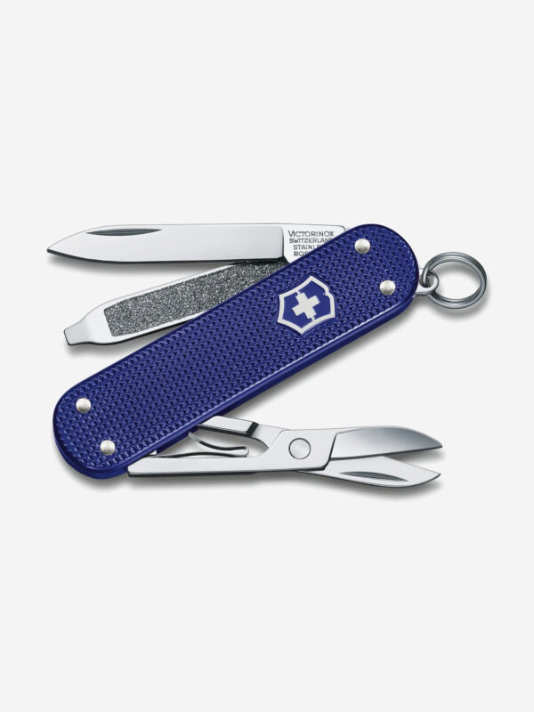 Нож складной Victorinox Classic SD Alox Colors, 58 мм, 5 функций, Синий