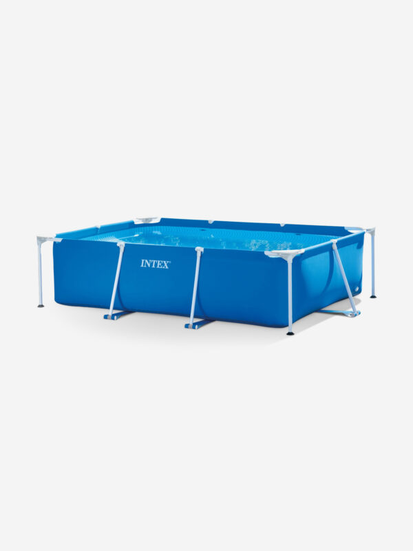 Бассейн каркасый Intex Rectangular Frame, 220x150x60 см, синий, Синий