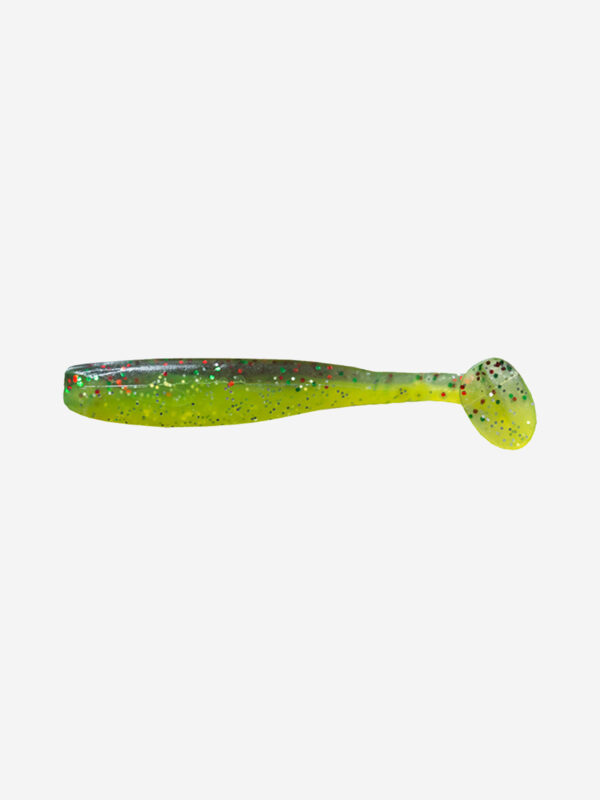 Мягкая приманка LureMax SLIM SHAD 2''/5см, (10 штук в упаковке), Зеленый