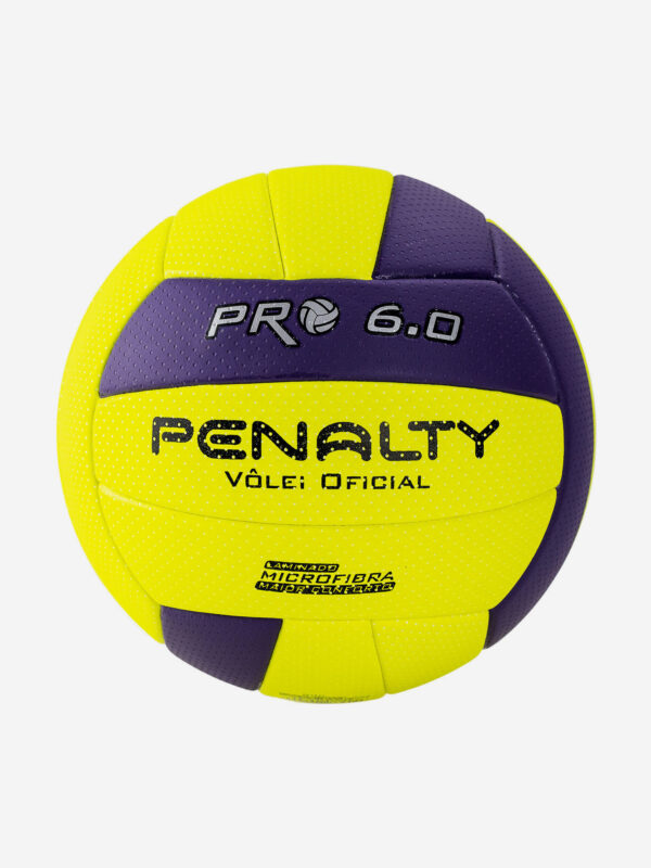 Мяч волейбольный PENALTY BOLA VOLEI 6.0 PRO, арт.5416042420-U, р.5, Желтый