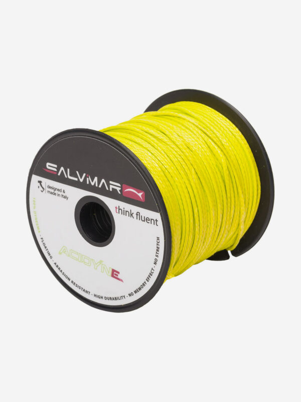 Линь для подводного ружья, ACTIVE DYNEEMA D 1,3 мм. (15 м.), Желтый