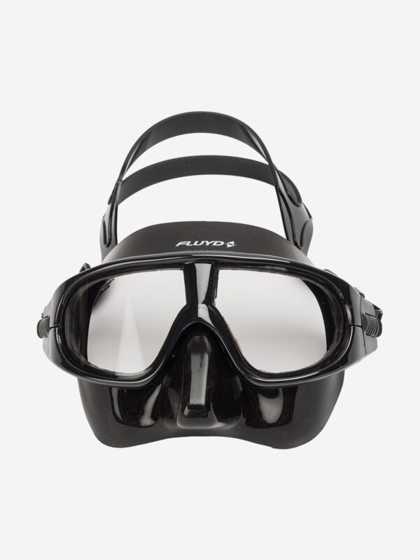 Маска для фридайвинга APNEA 100, черная, Черный