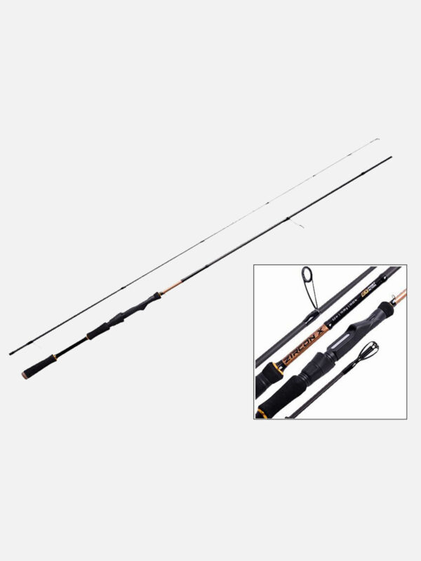 Спиннинг Maximus ZIRCON-X JIG 24ML 2,4m 7-25g, Черный