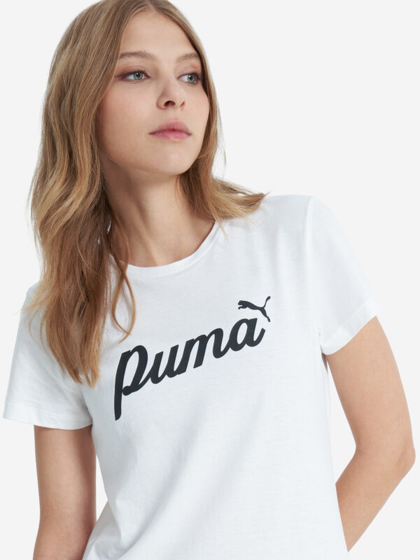 Футболка женская PUMA Ess+ Blossom Script, Белый