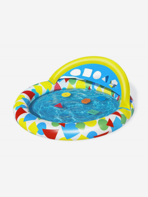 Детский бассейн BestWay 52378 "Splash & Learn" (120х117х46см), Желтый