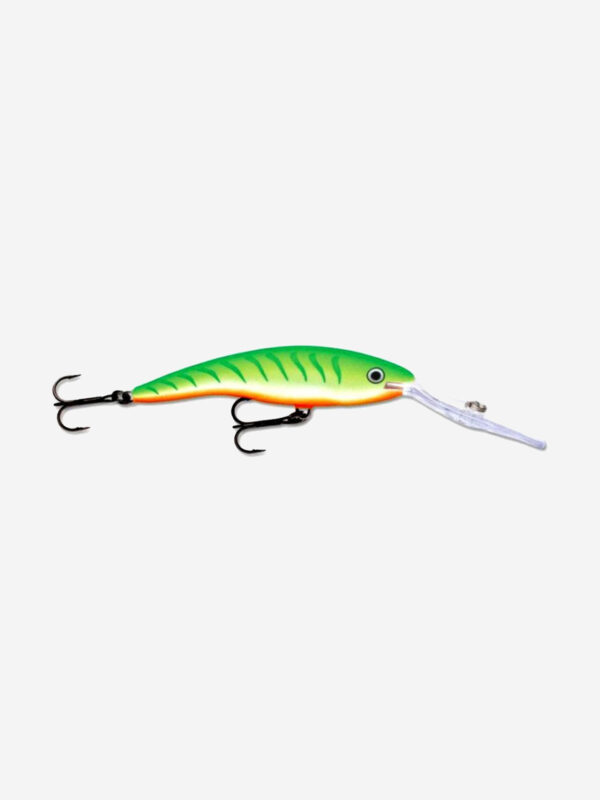 Воблер для рыбалки RAPALA Deep Tail Dancer 13, 13см, 42гр, цвет GTU, плавающий, Зеленый