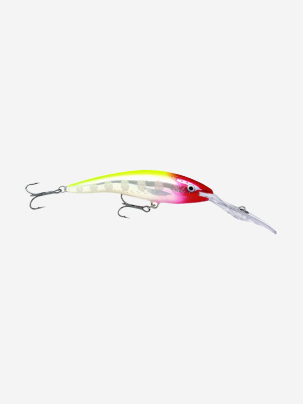 Воблер для рыбалки RAPALA Deep Tail Dancer 13, 13см, 42гр, цвет CLF, плавающий, Желтый