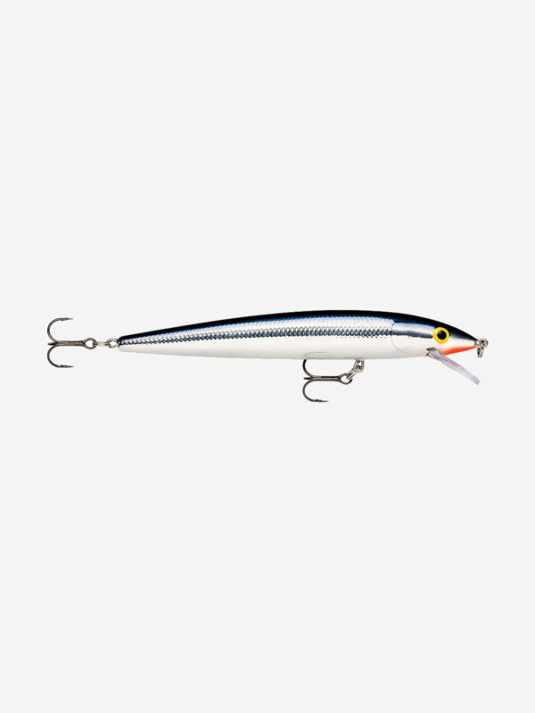 Воблер для рыбалки RAPALA Husky Jerk 14, 14см, 18гр, цвет S, нейтральный, Черный