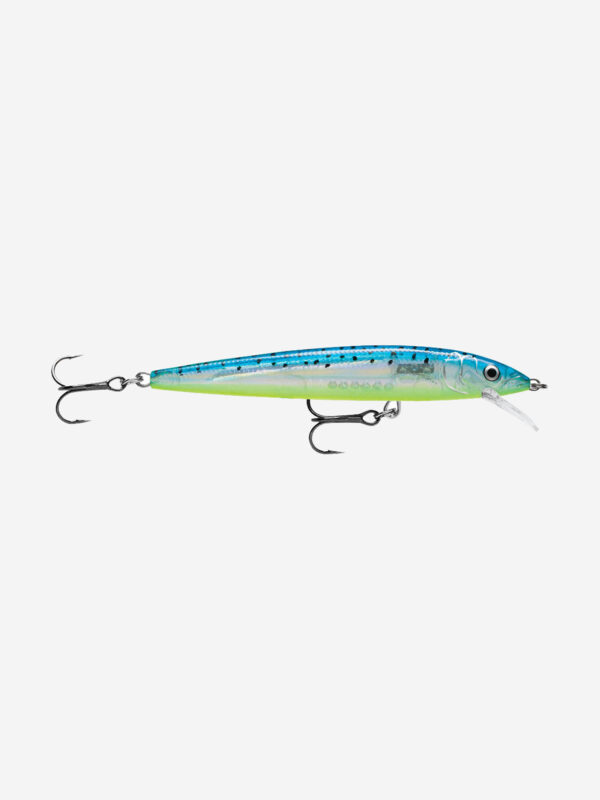 Воблер для рыбалки RAPALA Husky Jerk 14, 14см, 18гр, цвет GBM, нейтральный, Голубой