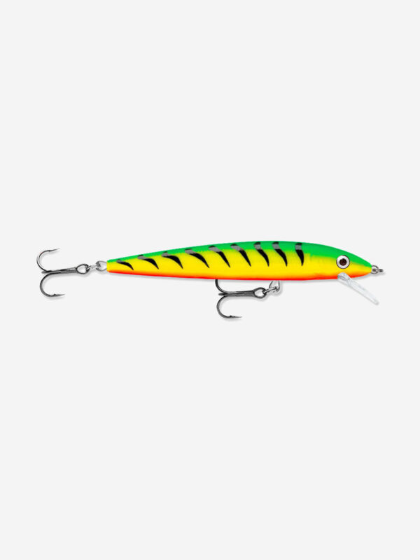 Воблер для рыбалки RAPALA Husky Jerk 14, 14см, 18гр, цвет FT, нейтральный, Желтый