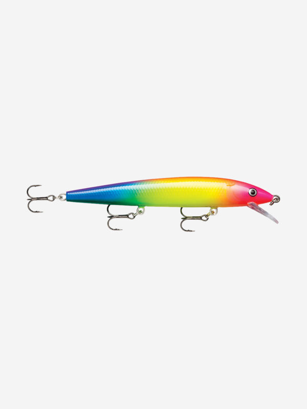 Воблер для рыбалки RAPALA Husky Jerk 14, 14см, 18гр, цвет ELJ, нейтральный, Мультицвет