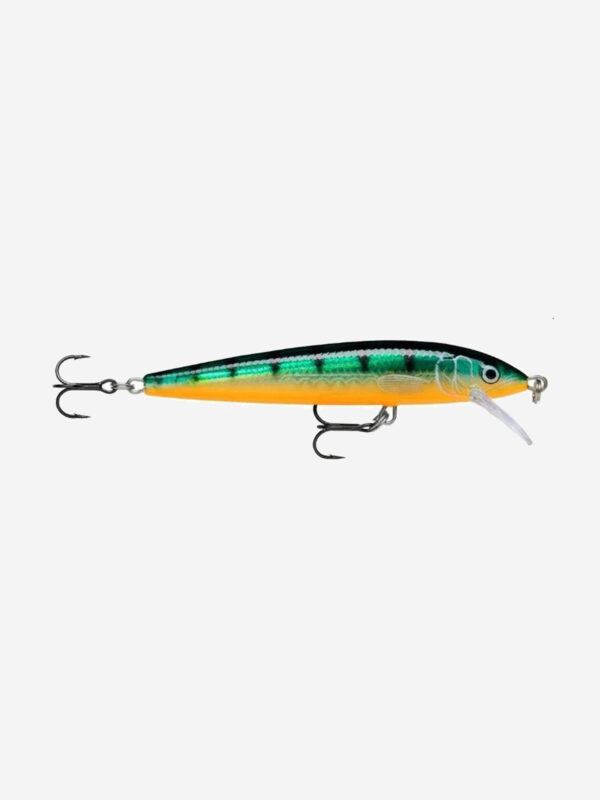 Воблер для рыбалки RAPALA Husky Jerk 12, 12см, 13гр, цвет GP, нейтральный, Зеленый