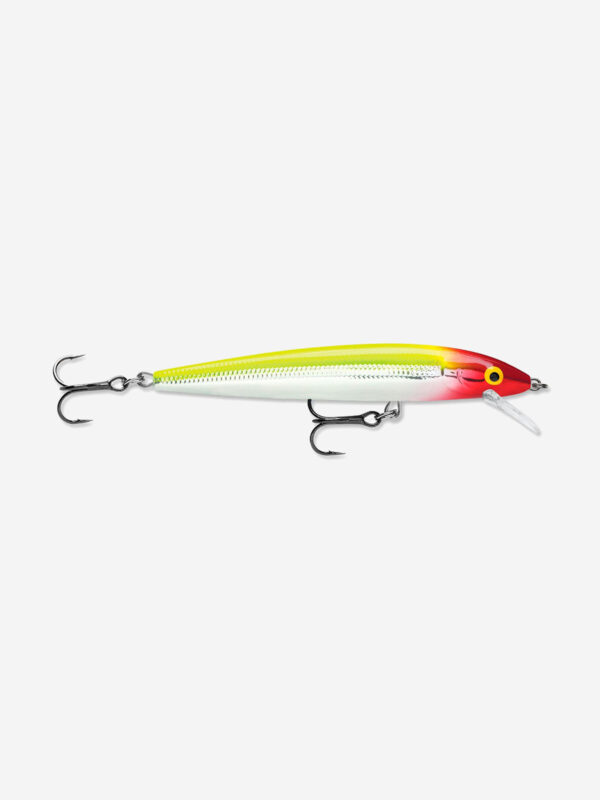 Воблер для рыбалки RAPALA Husky Jerk 10, 10см, 10гр, цвет CLN, нейтральный, Желтый