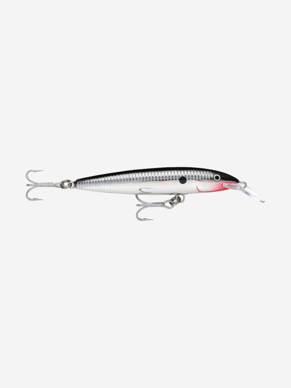 Воблер для рыбалки RAPALA Floating Magnum 14, 14см, 22гр, цвет CH, плавающий, Серый