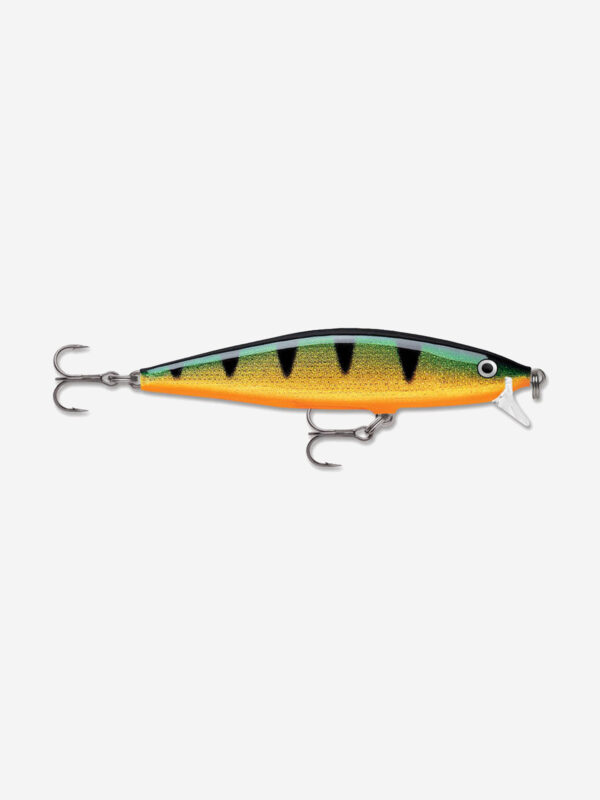 Воблер для рыбалки RAPALA Flat Rap 08, 8см, 7гр, цвет P , плавающий, Зеленый