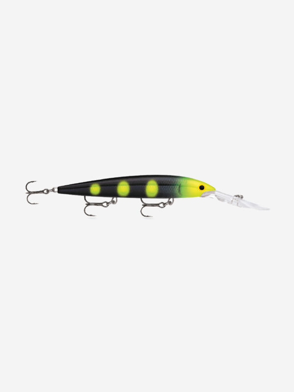 Воблер для рыбалки RAPALA Down Deep Husky Jerk 12, 12см, 15гр, цвет NTR, нейтральный, Черный