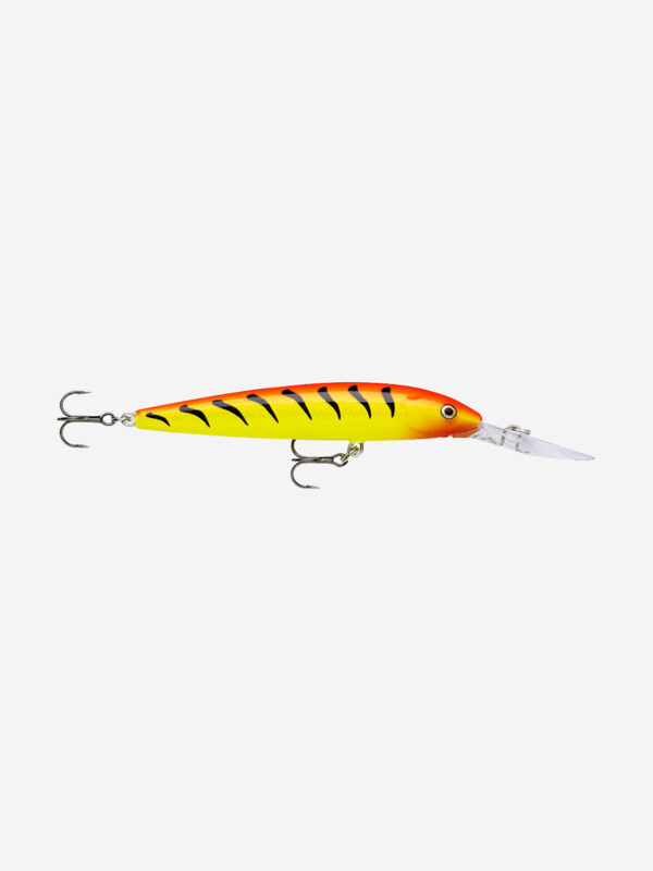 Воблер для рыбалки RAPALA Down Deep Husky Jerk 10, 10см, 11гр, цвет HT, нейтральный, Желтый