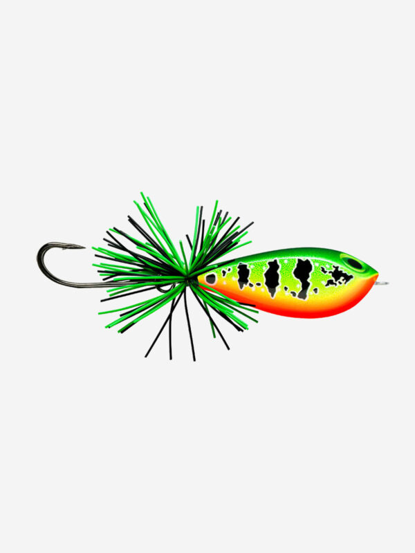 Воблер для рыбалки RAPALA BX Skitter Frog 05, 5,5см, 13г, цвет HPB, плавающий, Зеленый