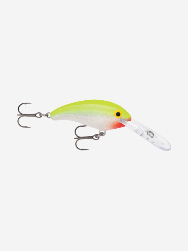 Воблер для рыбалки RAPALA Shad Dancer 07, 7см, 15гр, цвет SFC, плавающий, Желтый