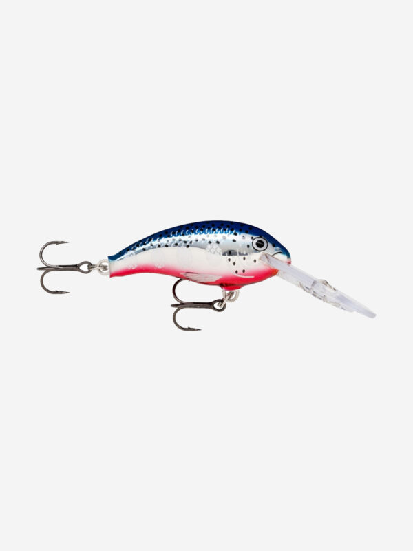 Воблер для рыбалки RAPALA Shad Dancer 04, 4см, 5гр, цвет BFL, плавающий, Голубой