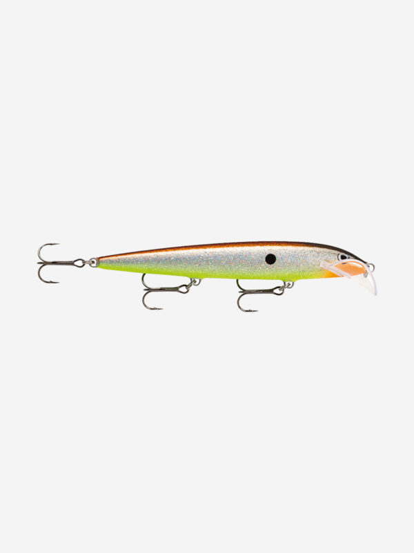 Воблер для рыбалки RAPALA Scatter Rap Husky 13, 13см, 12гр, цвет HFSBR, плавающий, Серый