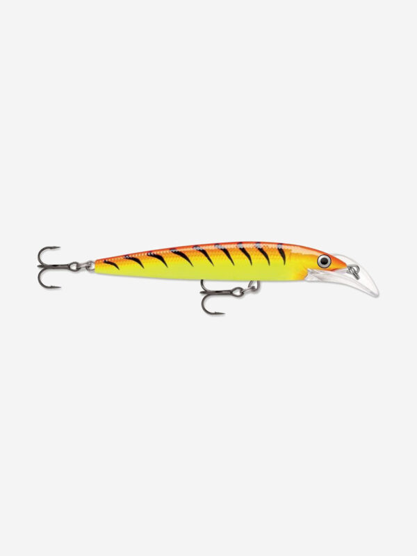 Воблер для рыбалки RAPALA Scatter Rap Deep Husky Jerk 10, 10см, 10гр, цвет HT, нейтральный, Желтый