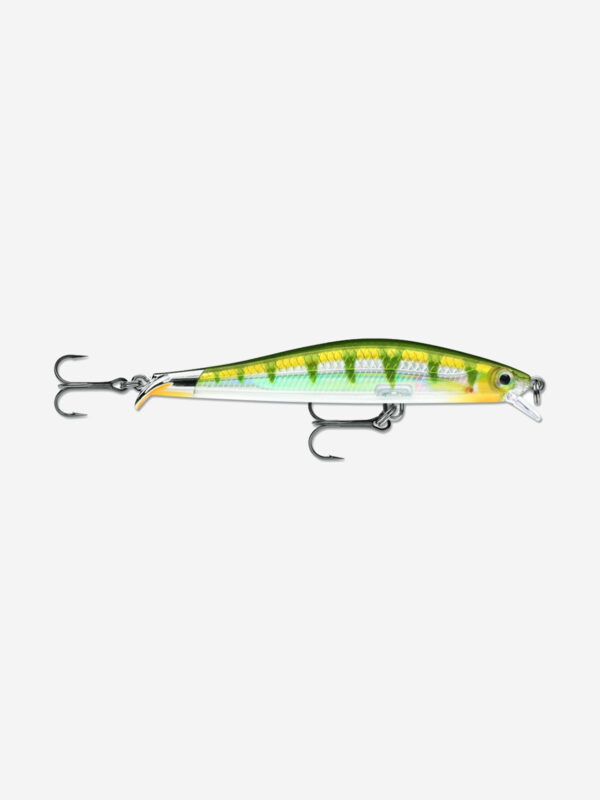 Воблер для рыбалки RAPALA RipStop 09, 9см, 7гр, цвет YP, нейтральный, Зеленый