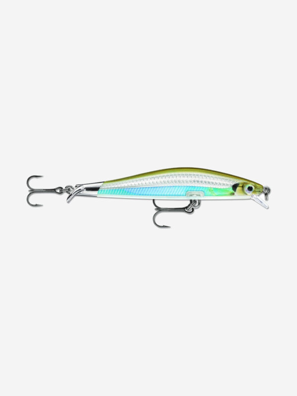 Воблер для рыбалки RAPALA RipStop 09, 9см, 7гр, цвет MBS, нейтральный, Серебряный