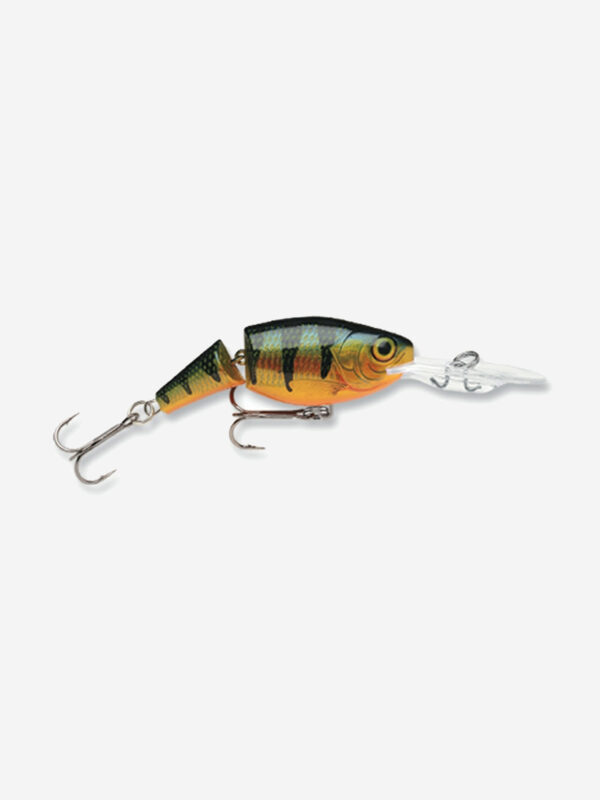 Воблер для рыбалки RAPALA Jointed Shad Rap 09, 9см, 25гр, цвет P, нейтральный, Зеленый