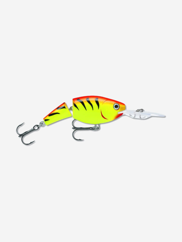 Воблер для рыбалки RAPALA Jointed Shad Rap 09, 9см, 25гр, цвет HT, нейтральный, Зеленый