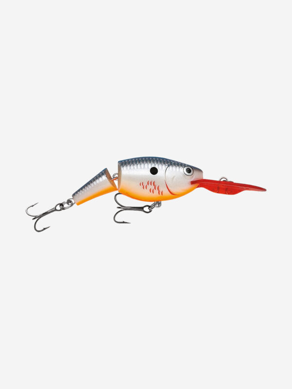 Воблер для рыбалки RAPALA Jointed Shad Rap 07, 7см, 13гр, цвет BOSD, нейтральный, Серый