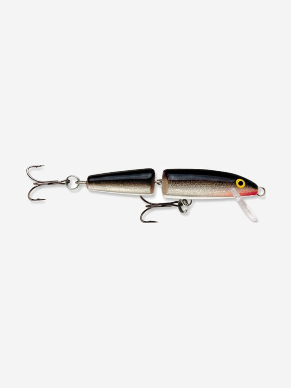 Воблер для рыбалки RAPALA Jointed 13, 13см, 18гр, цвет S, плавающий, Черный