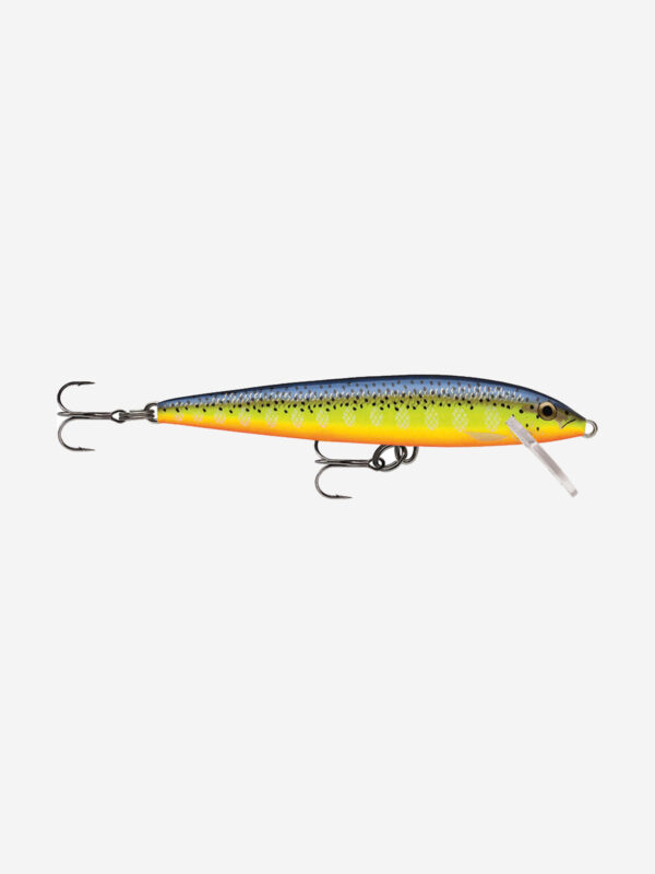 Воблер для рыбалки RAPALA Original Floater 13, 13см, 7гр, цвет HS, плавающий, Зеленый