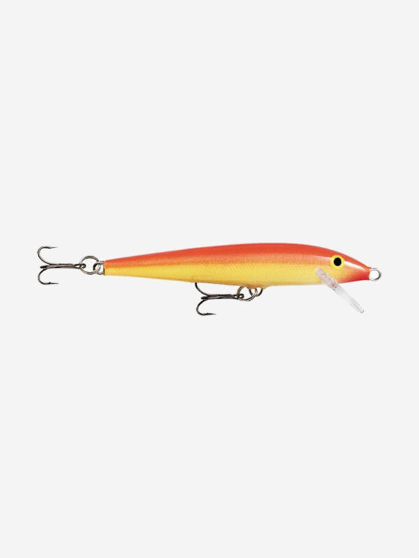 Воблер для рыбалки RAPALA Original Floater 13, 13см, 7гр, цвет GFR, плавающий, Оранжевый