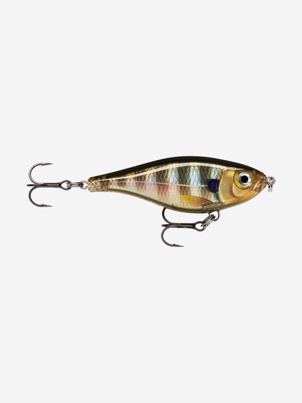 Воблер для рыбалки RAPALA X-Rap Twitchin' Shad 08, 8см, 13гр, цвет GGIU, медленно тонущий, Коричневый