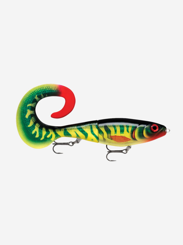 Воблер для рыбалки RAPALA X-Rap Otus 17, 17см, 40гр, цвет HTP, медленно тонущий, Зеленый